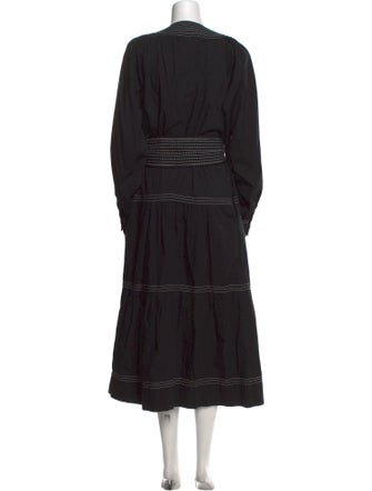 Sea New York Crew Neck Long Dress