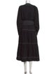 Sea New York Crew Neck Long Dress