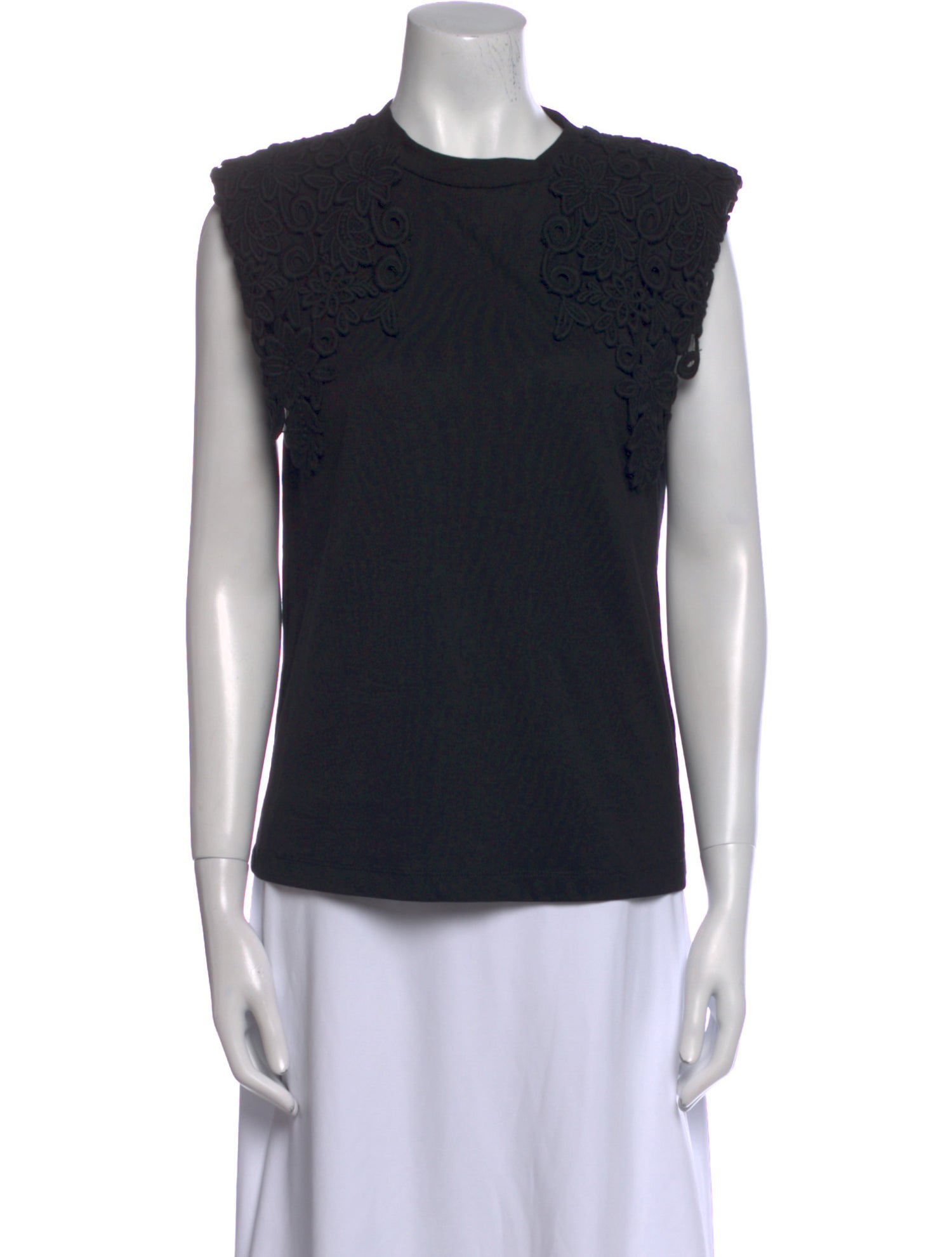 Sea New York Crew Neck Sleeveless Top