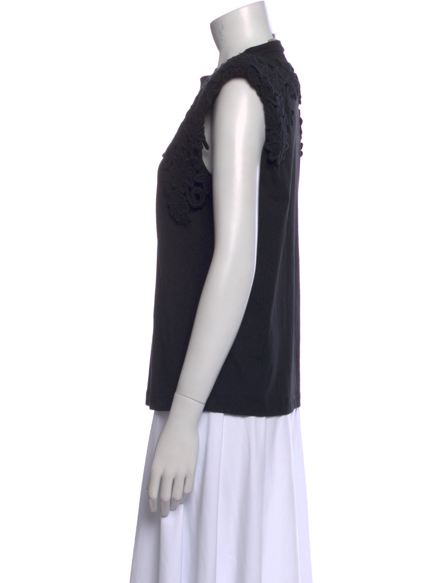 Sea New York Crew Neck Sleeveless Top