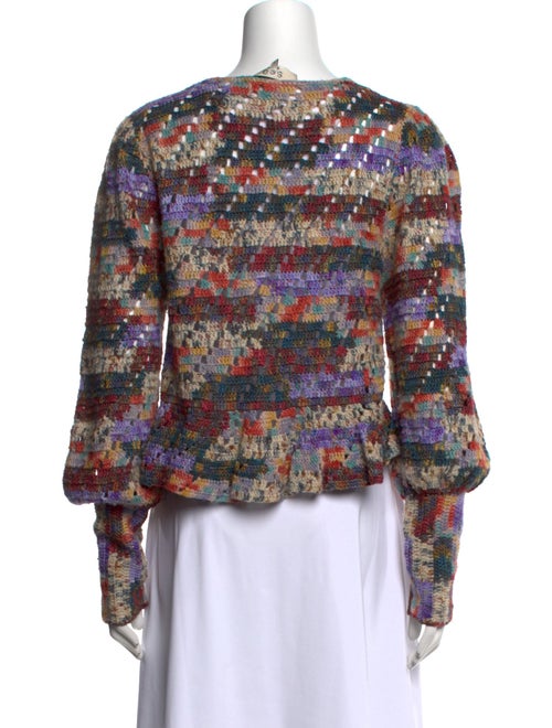 Sea New York Merino Wool Printed Sweater