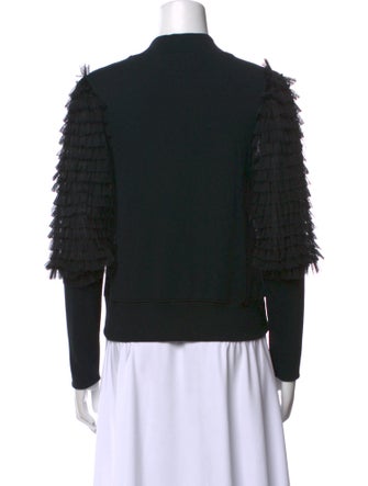 Sea New York Mock Neck Long Sleeve Sweatshirt