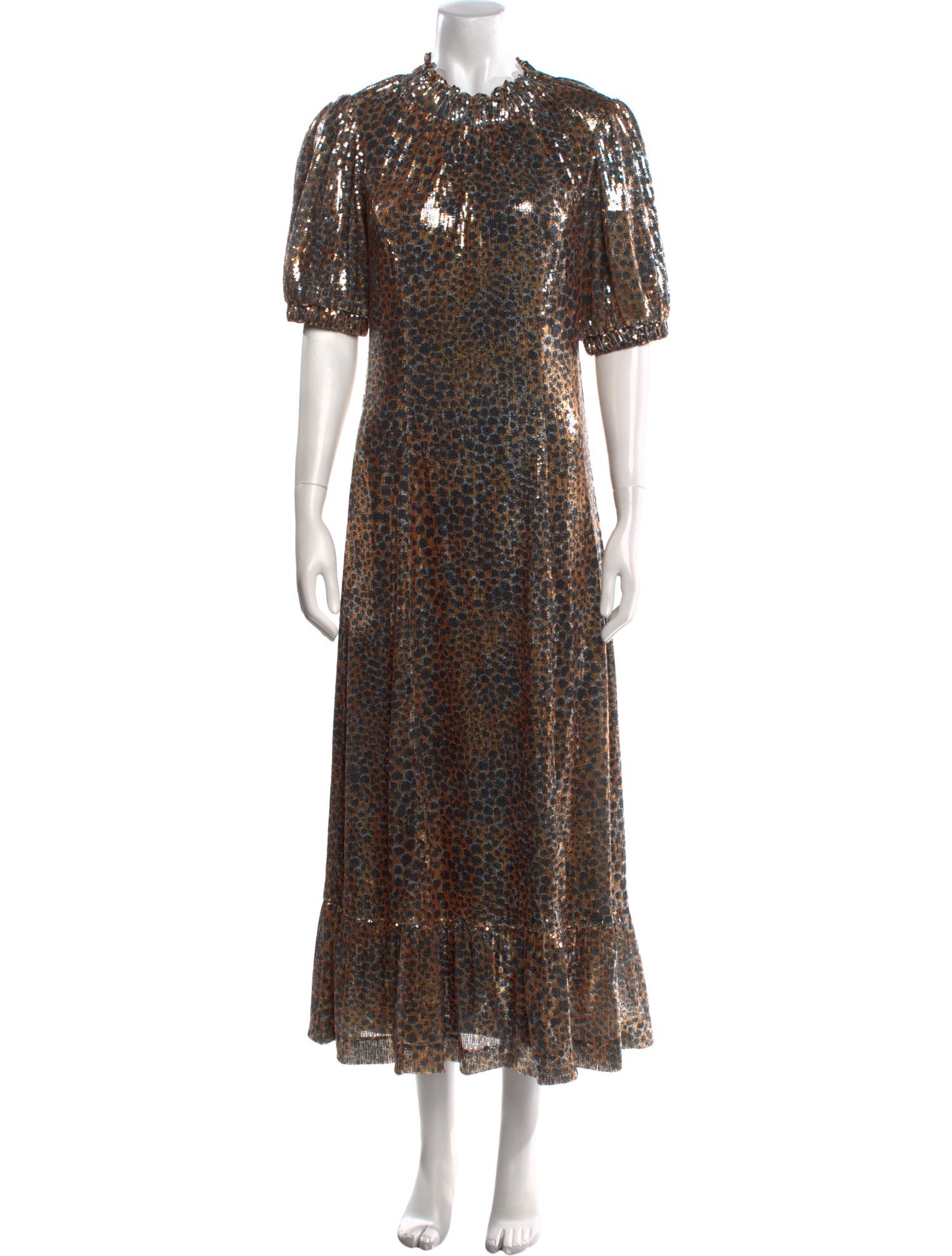 Sea New York Animal Print Long Dress w/ Tags