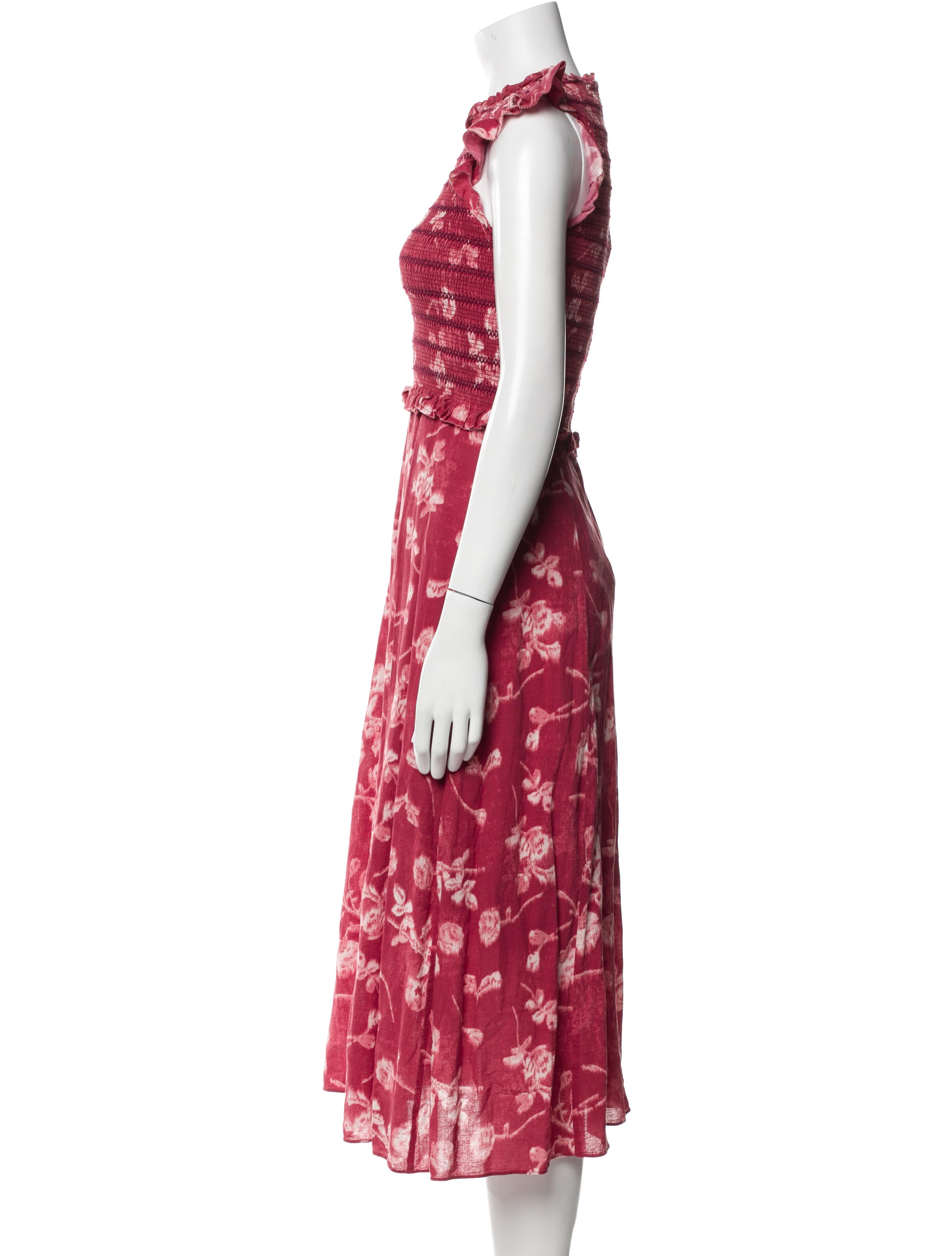 Sea New York Floral Print Long Dress