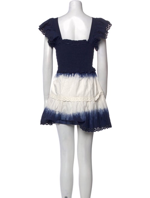 Sea New York Lace Pattern Mini Dress