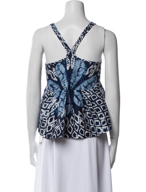 Sea New York Printed Square Neckline Top