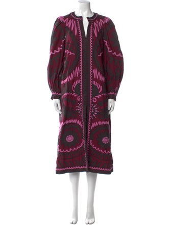 Sea New York Printed Midi Length Dress