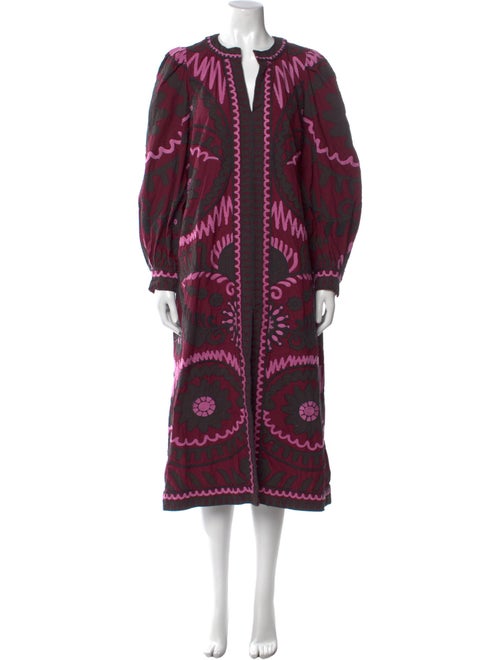 Sea New York Printed Midi Length Dress