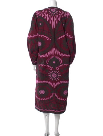 Sea New York Printed Midi Length Dress