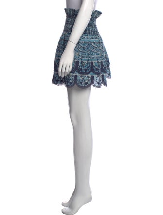 Sea New York Lace Pattern Mini Skirt