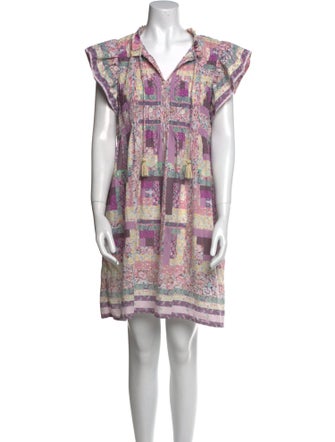 Sea New York Printed Knee-Length Dress