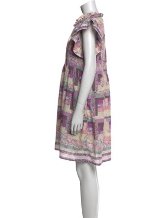 Sea New York Printed Knee-Length Dress