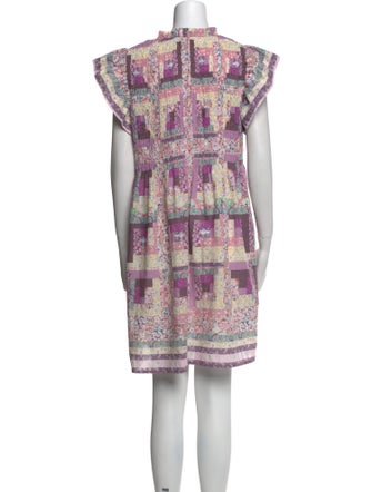 Sea New York Printed Knee-Length Dress