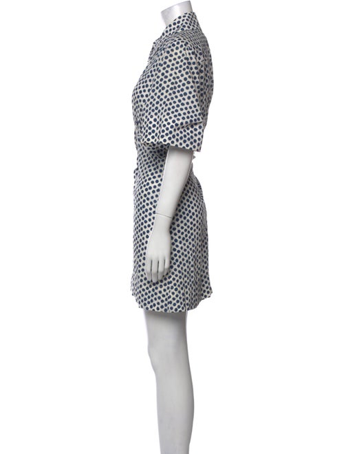 Sea New York Polka Dot Print Mini Dress