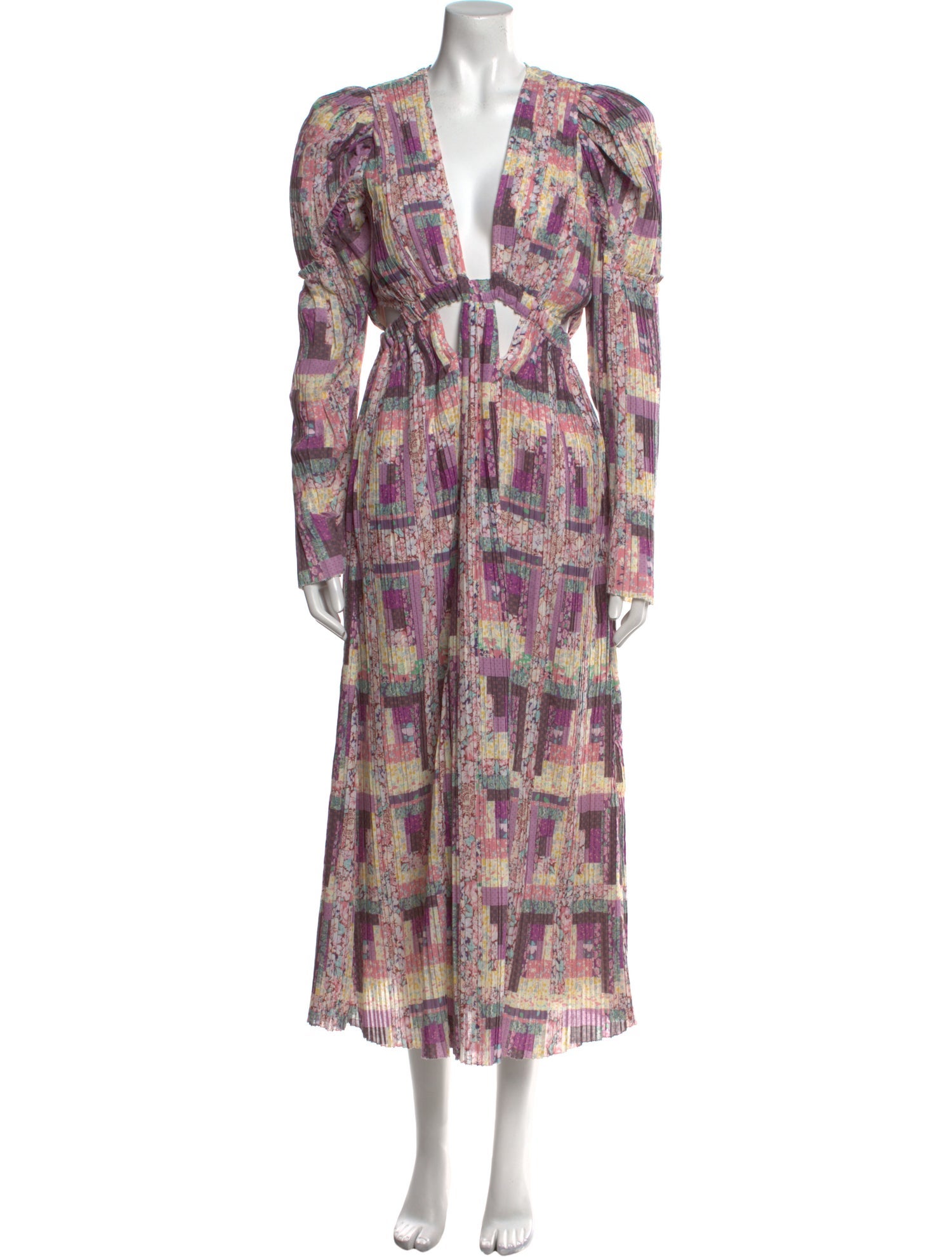 Sea New York Printed Long Dress w/ Tags