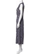 Sea New York Printed Long Dress