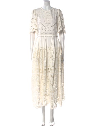 Sea New York Crew Neck Long Dress