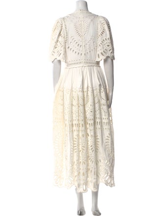 Sea New York Crew Neck Long Dress