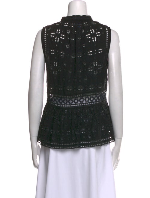 Sea New York Lace Pattern V-Neck Top