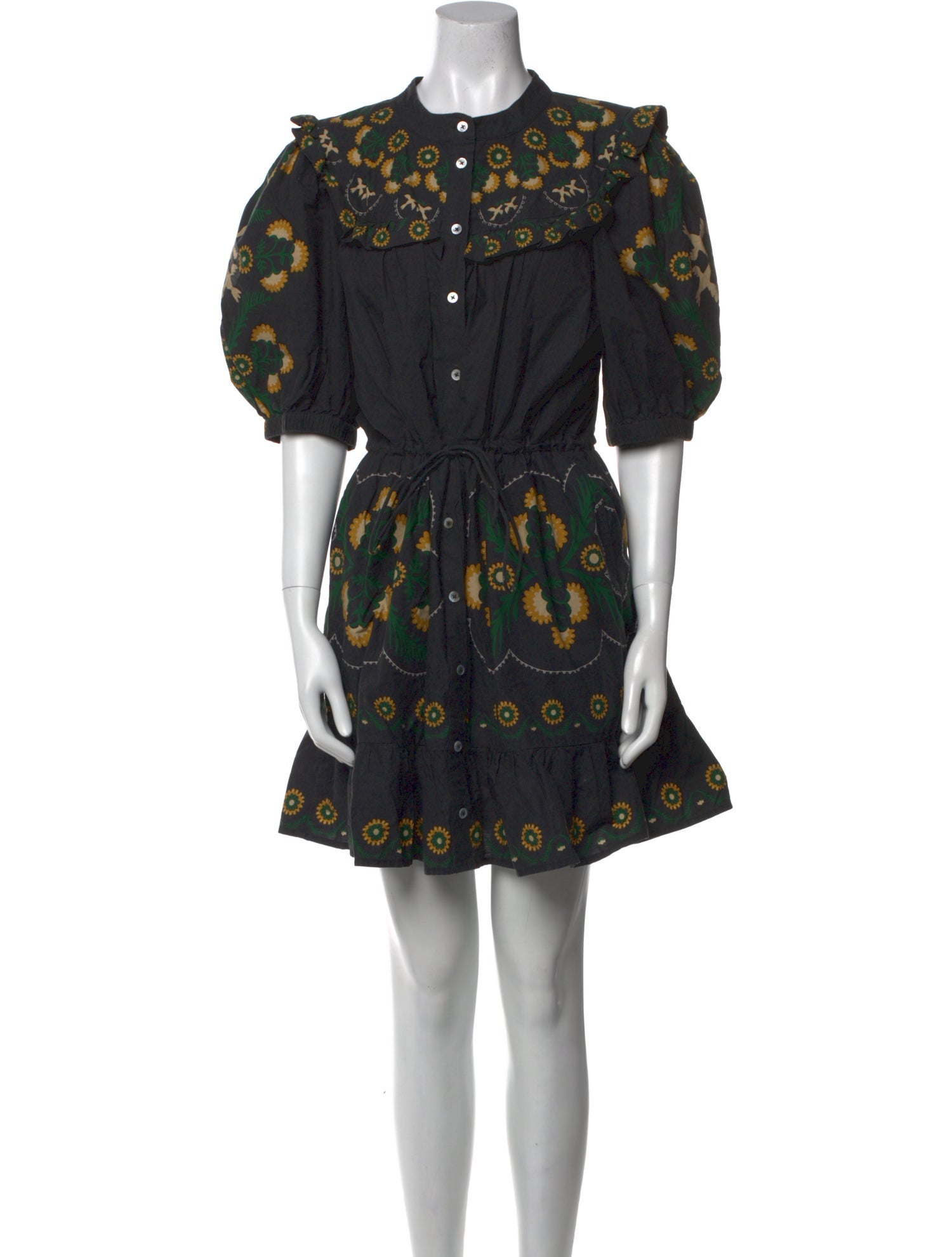 Sea New York Floral Print Mini Dress