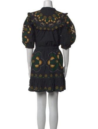 Sea New York Floral Print Mini Dress