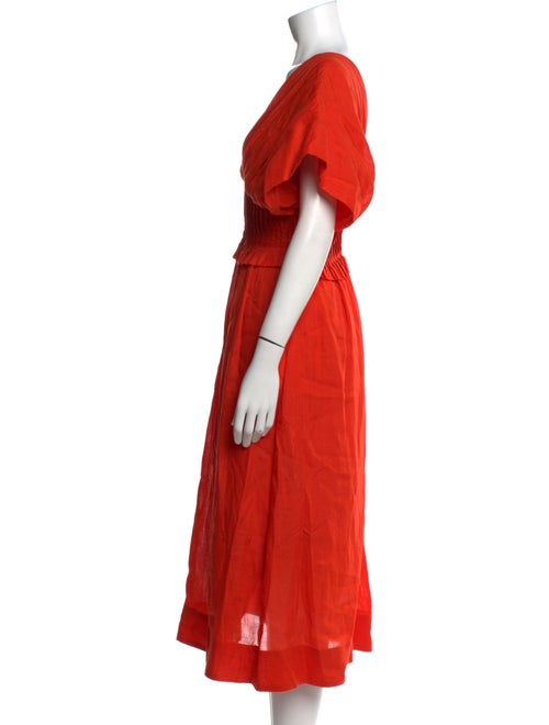 Sea New York V-Neck Knee-Length Dress