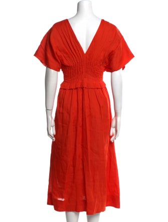 Sea New York V-Neck Knee-Length Dress