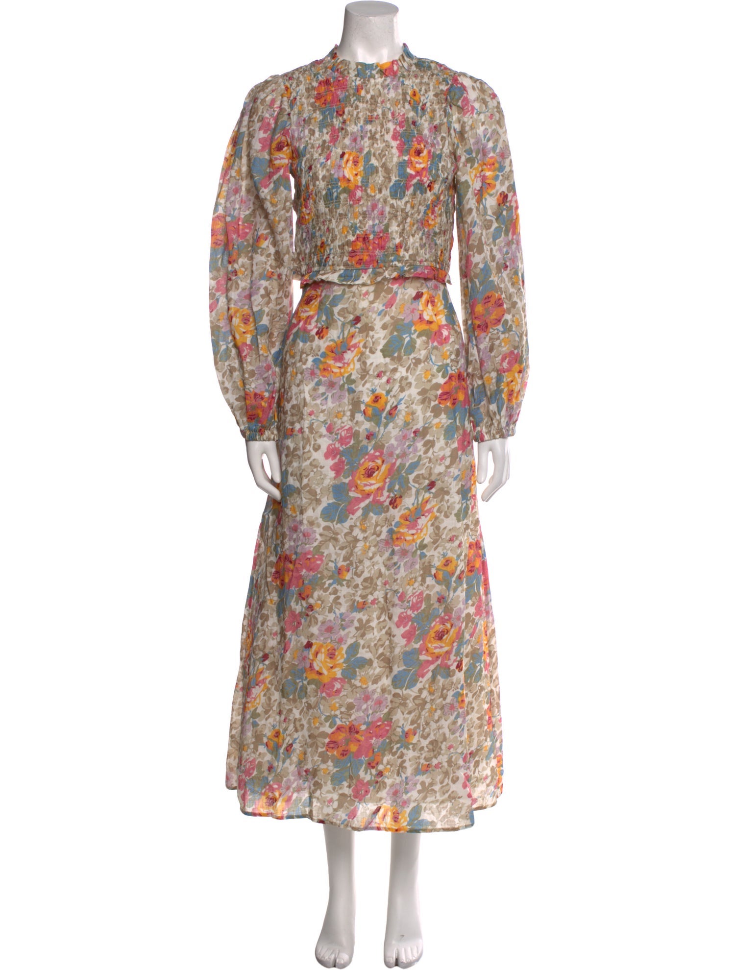 Sea New York Floral Print Long Dress