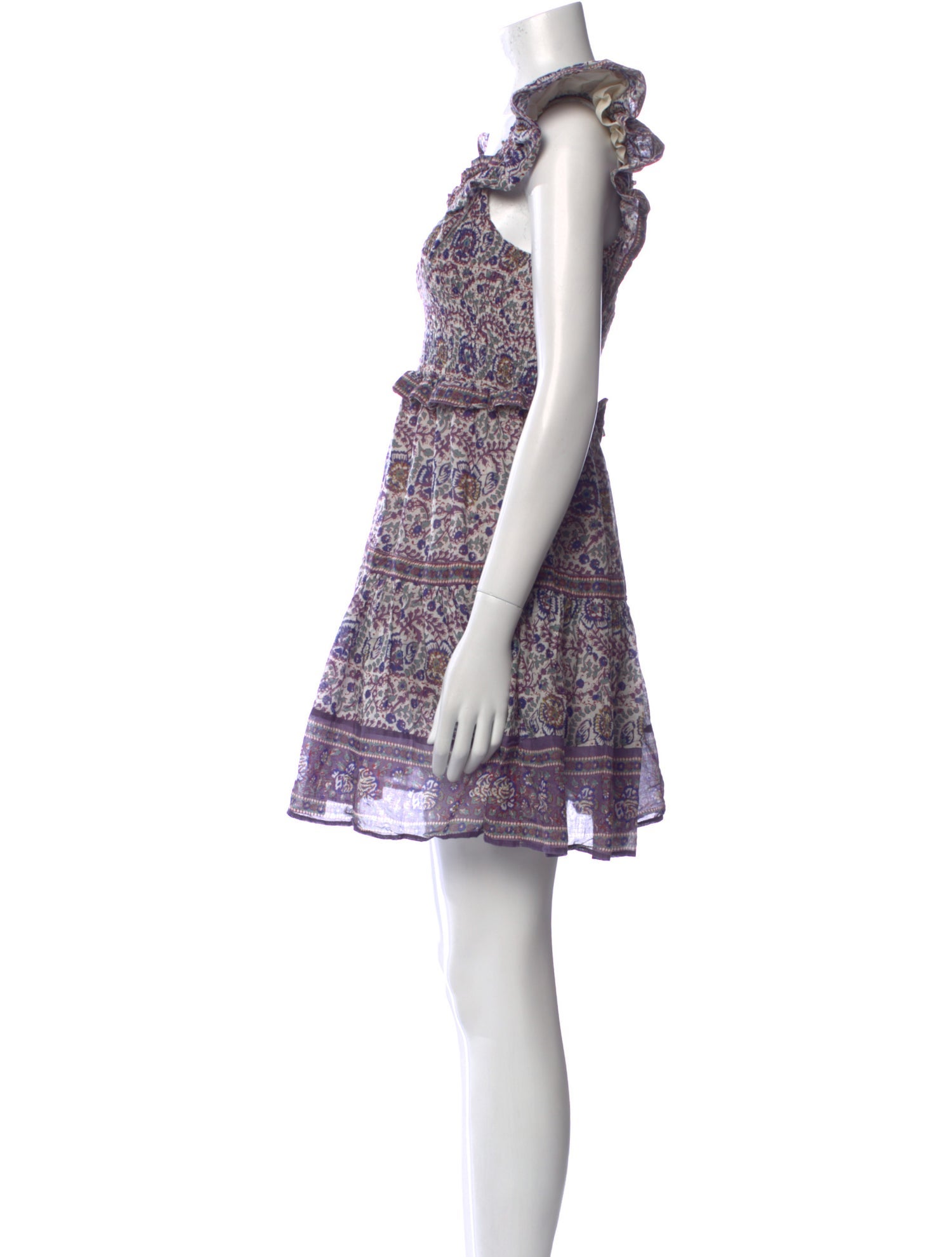 Sea New York Paisley Print Mini Dress