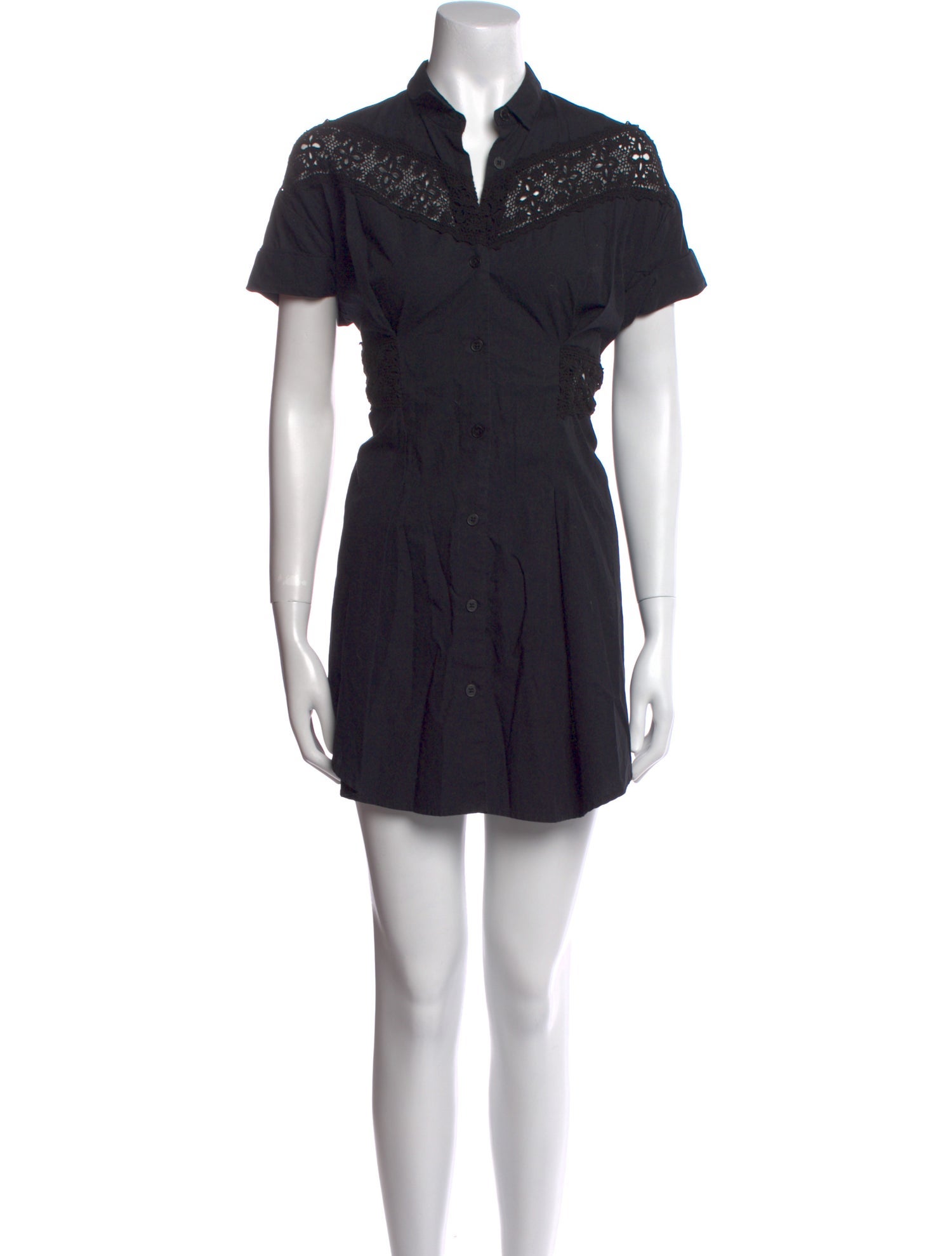 knee length dresses for ladies Yellow Alberte Solid Mini Dress