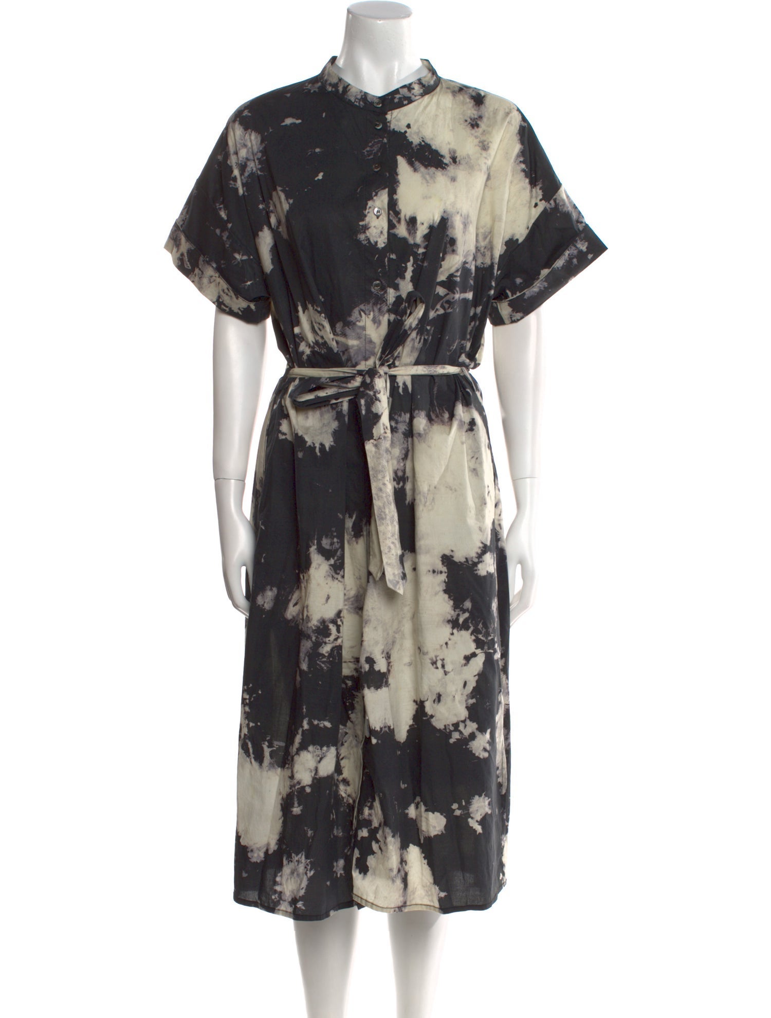Sea New York Tie-Dye Print Midi Length Dress