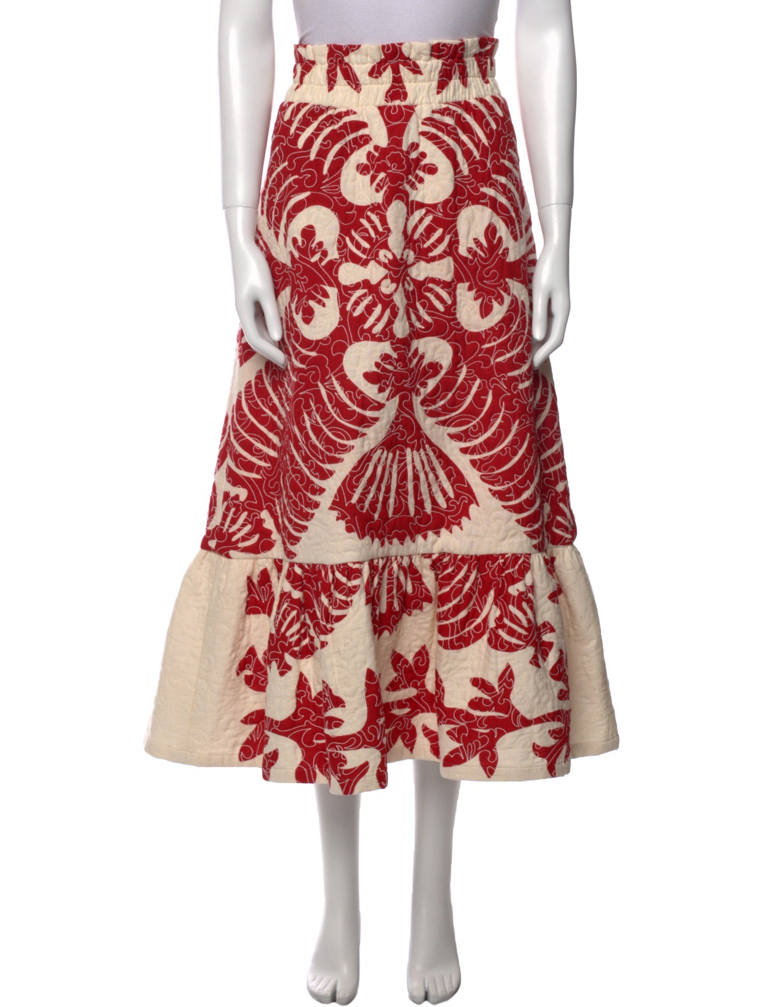 Sea New York Printed Midi Length Skirt