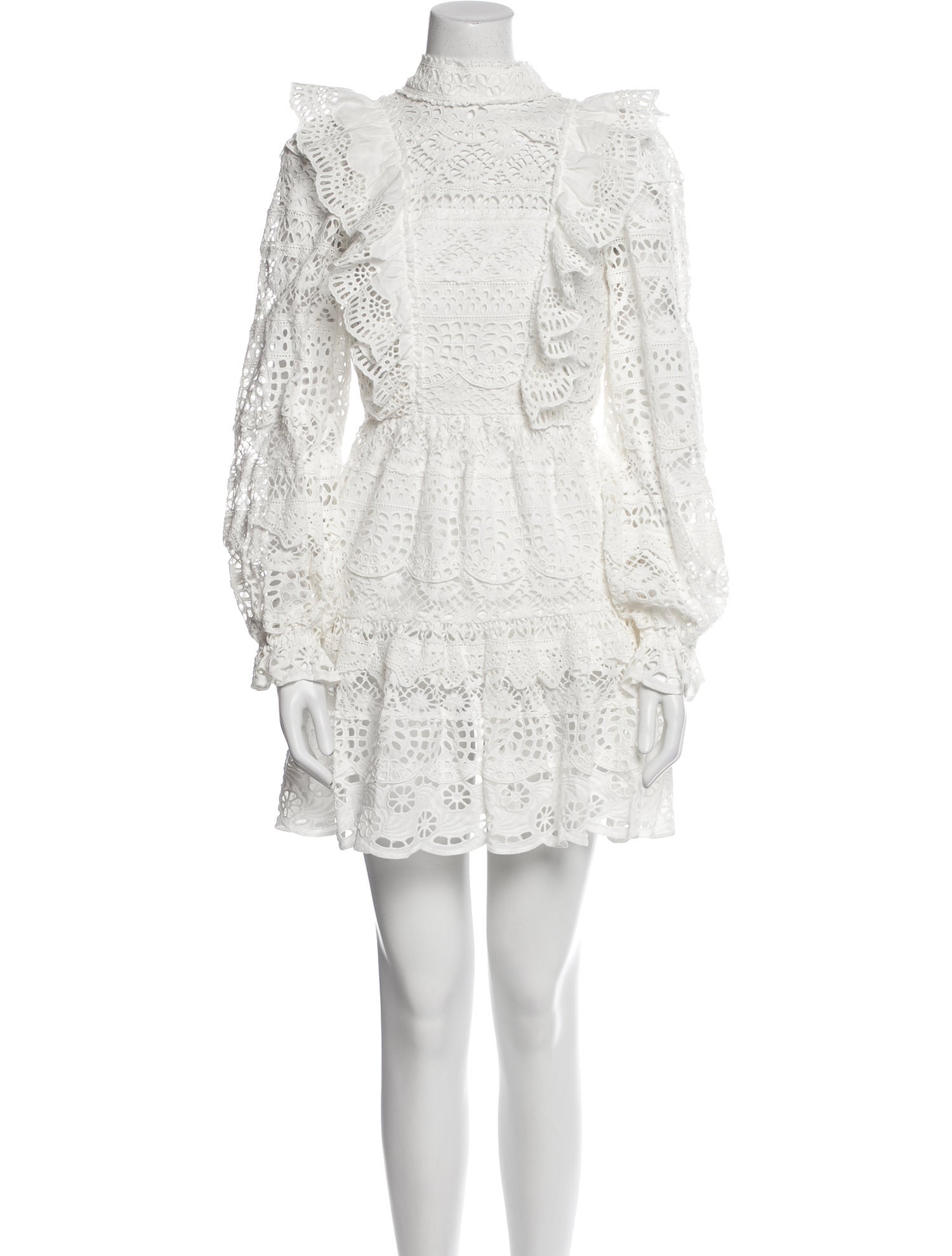 Sea New York Lace Pattern Mini Dress w/ Tags - White Dresses, Clothing - WSSEA96418 | The RealReal Sea New York Lace Pattern Mini Dress w/ Tags - White Dresses, Clothing - WSSEA96418 | The RealReal