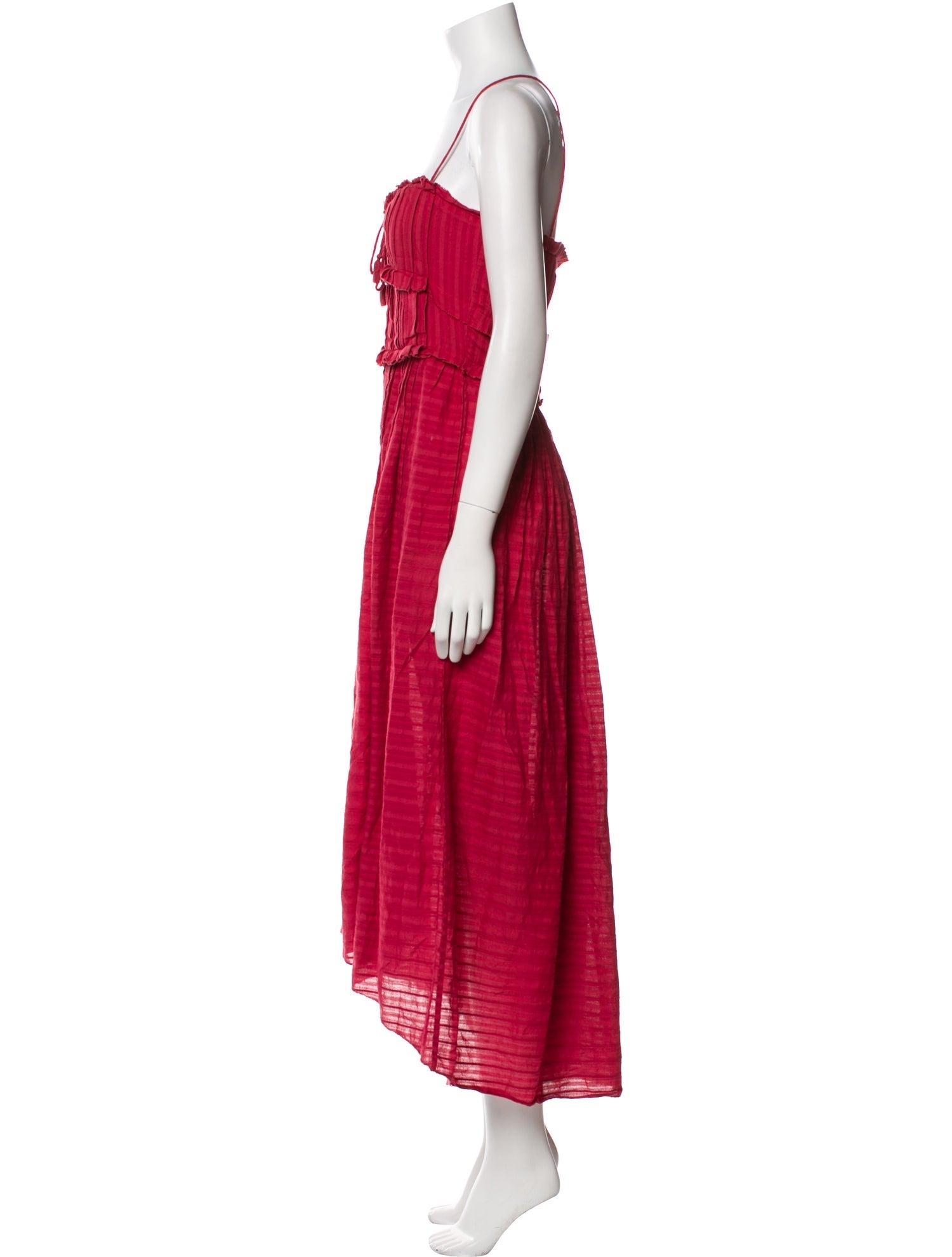 Sea New York Square Neckline Midi Length Dress