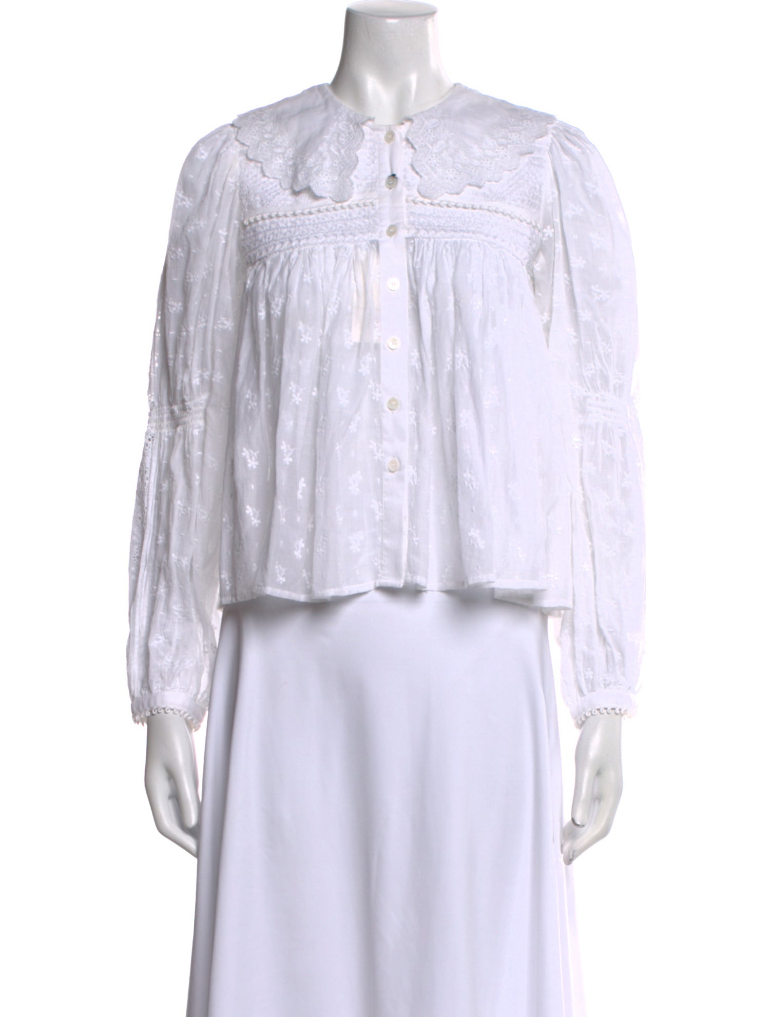 Sea New York Striped Long Sleeve Crop Top w/ Tags