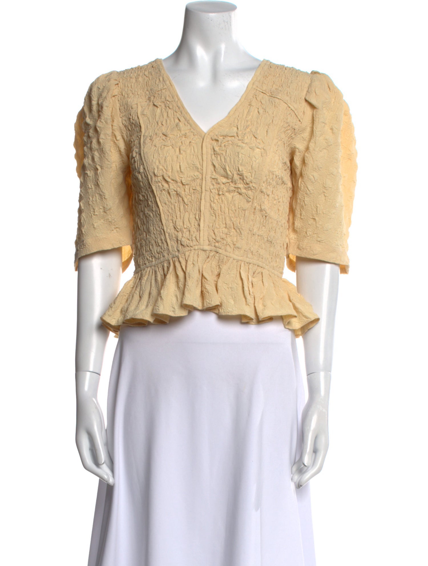 Sea New York V-Neck Short Sleeve Crop Top w/ Tags