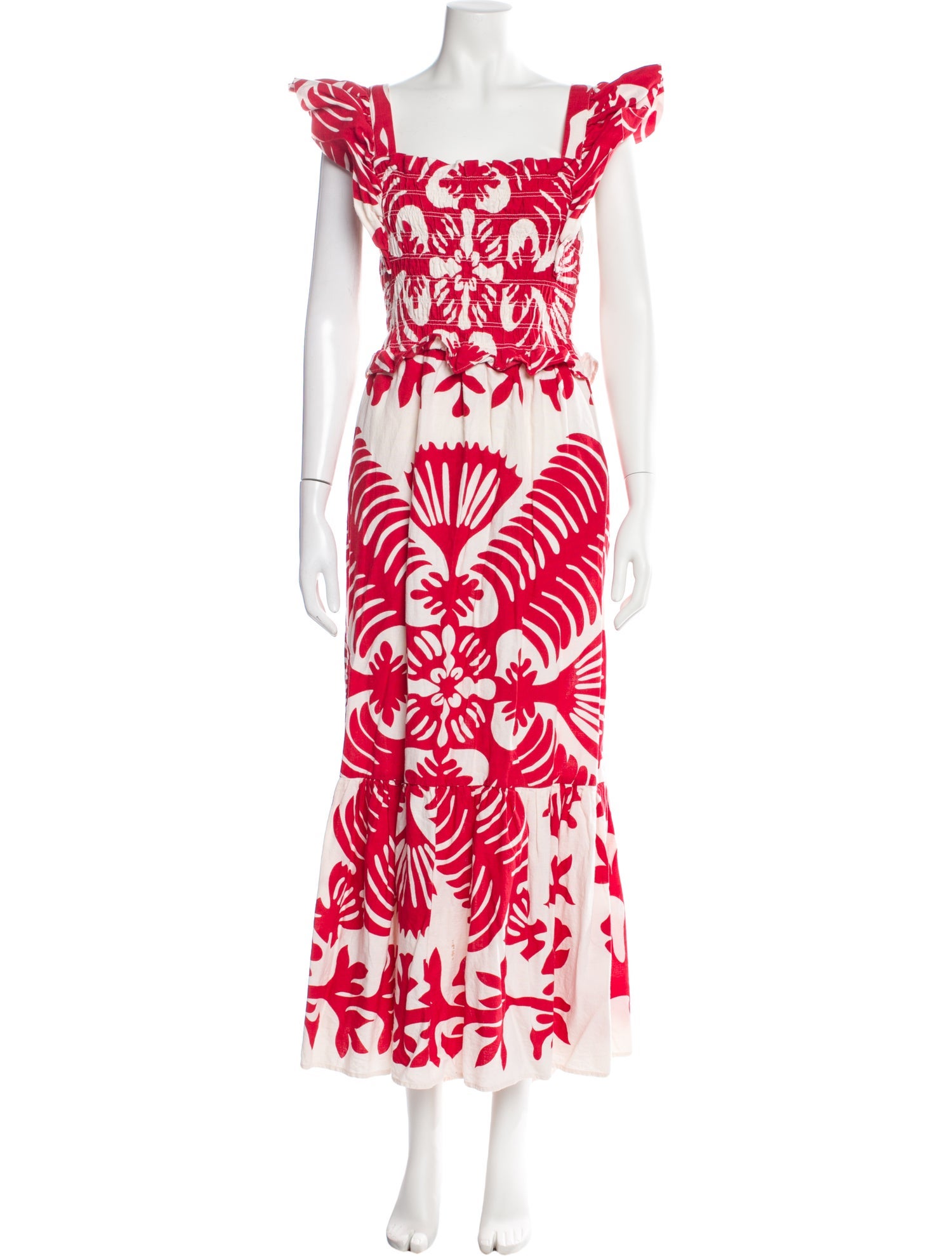 Sea New York Floral Print Long Dress