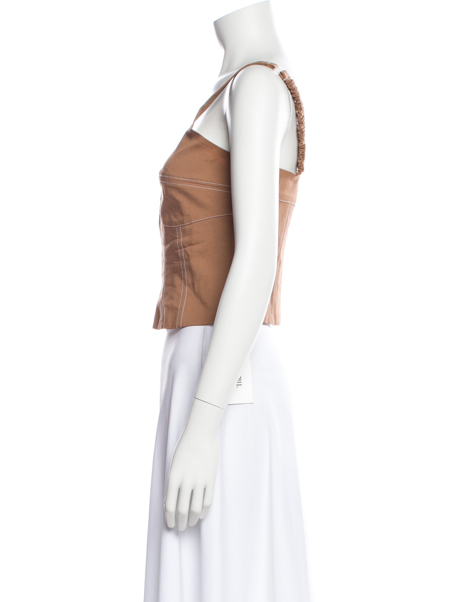 Sea New York Square Neckline Sleeveless Crop Top