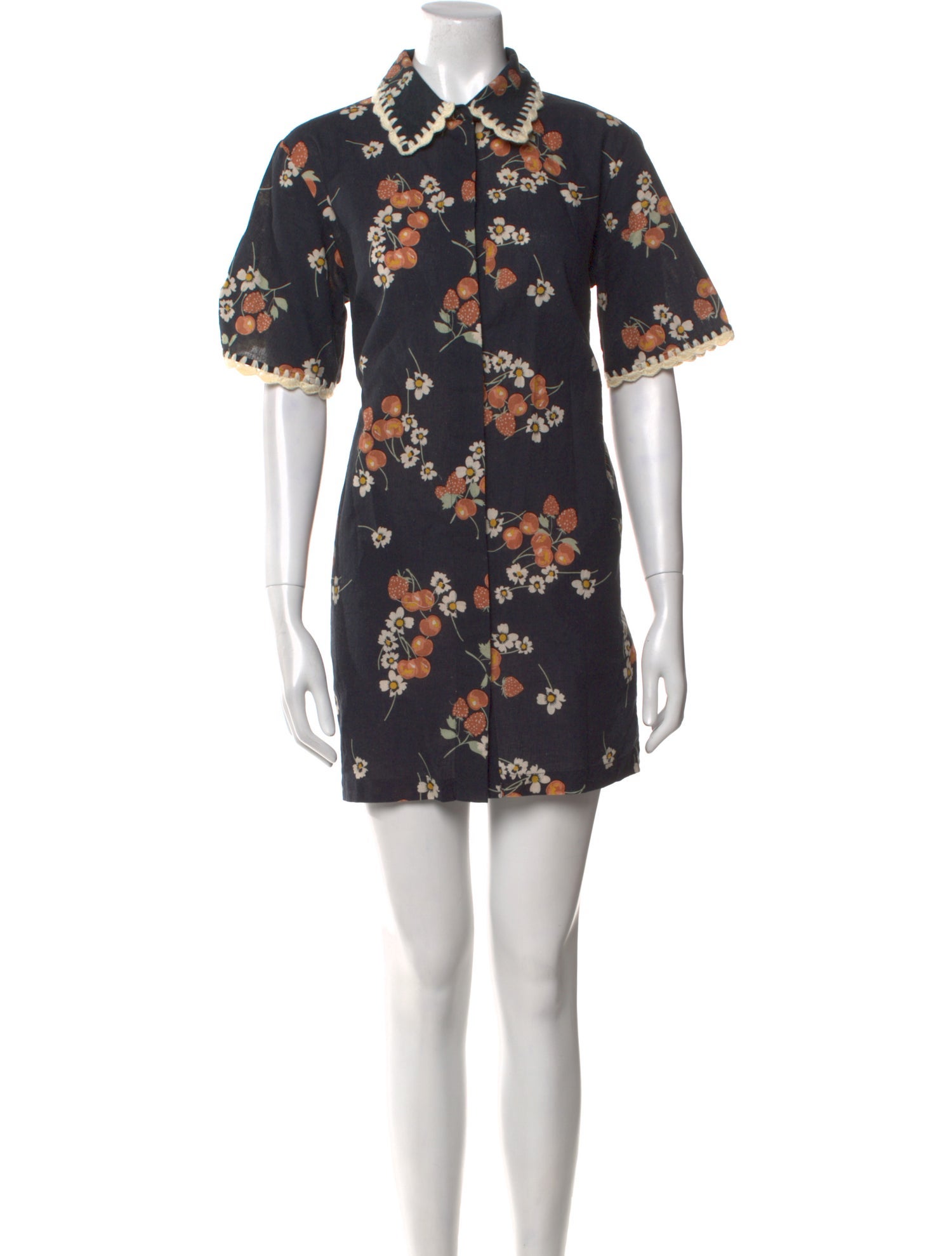 Sea New York Floral Print Mini Dress