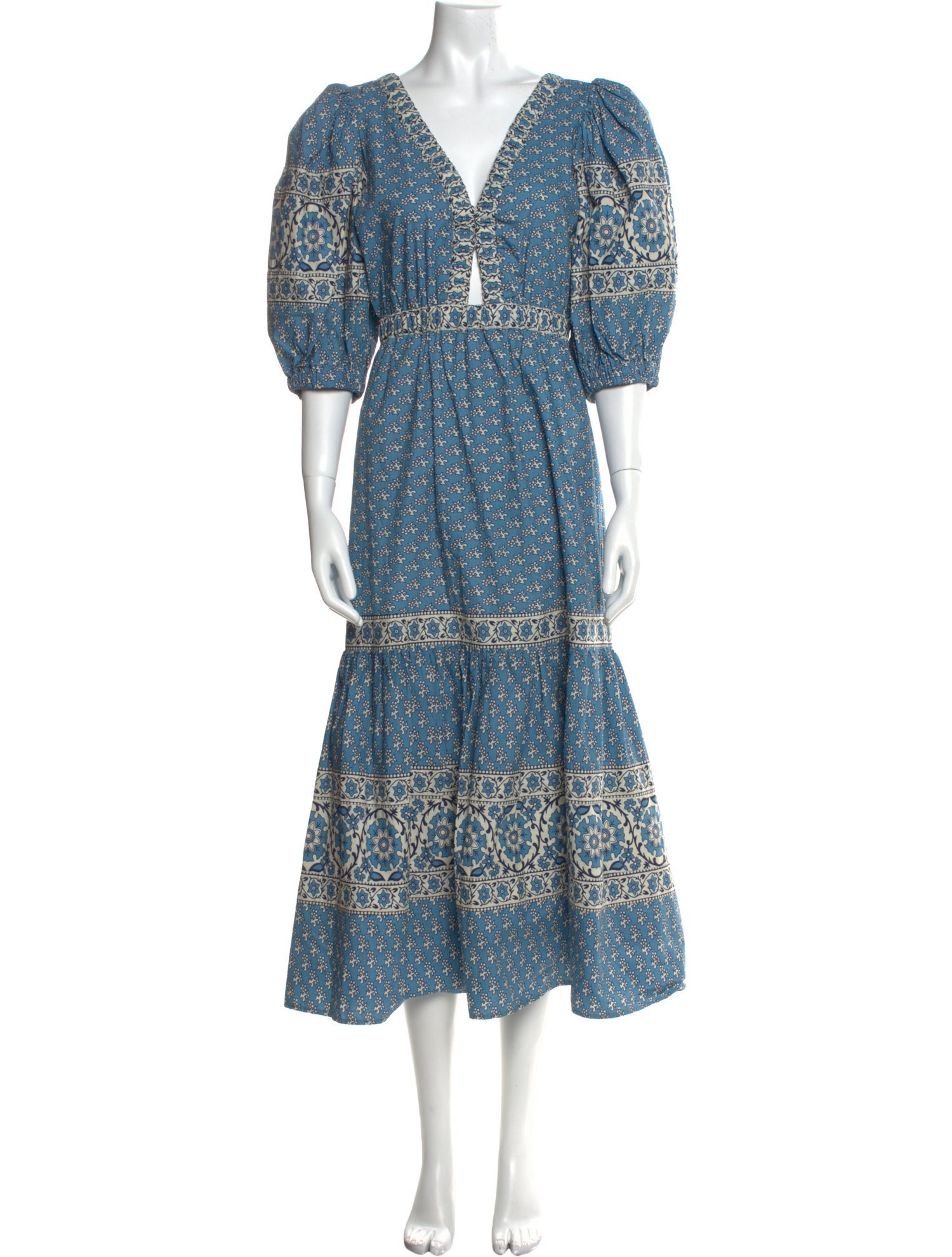 Sea New York Printed Long Dress w/ Tags