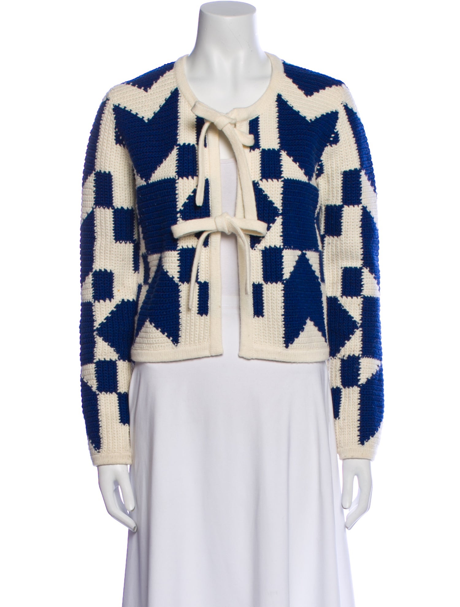 Sea New York Merino Wool Printed Sweater