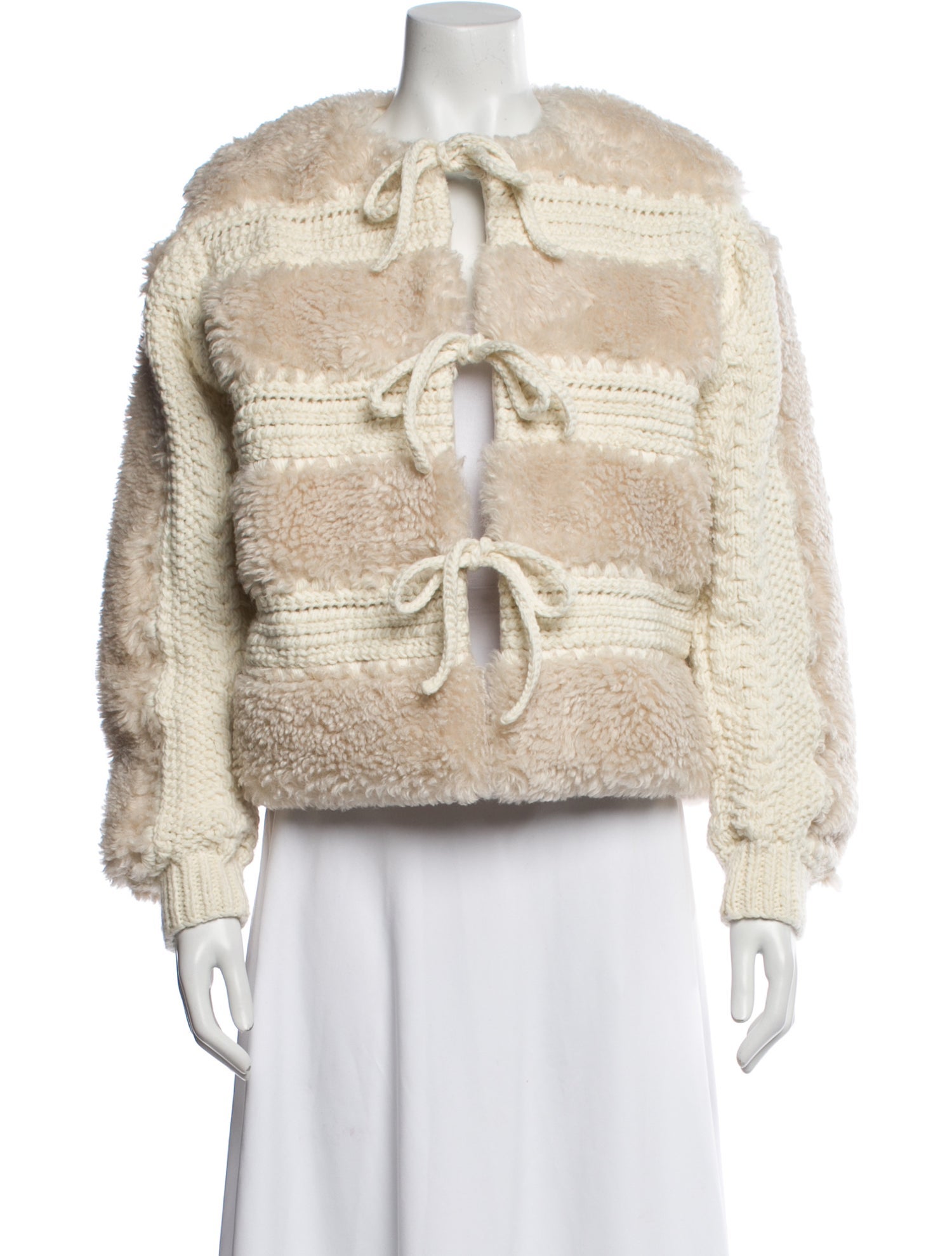 Sea New York Wool Faux Fur Jacket