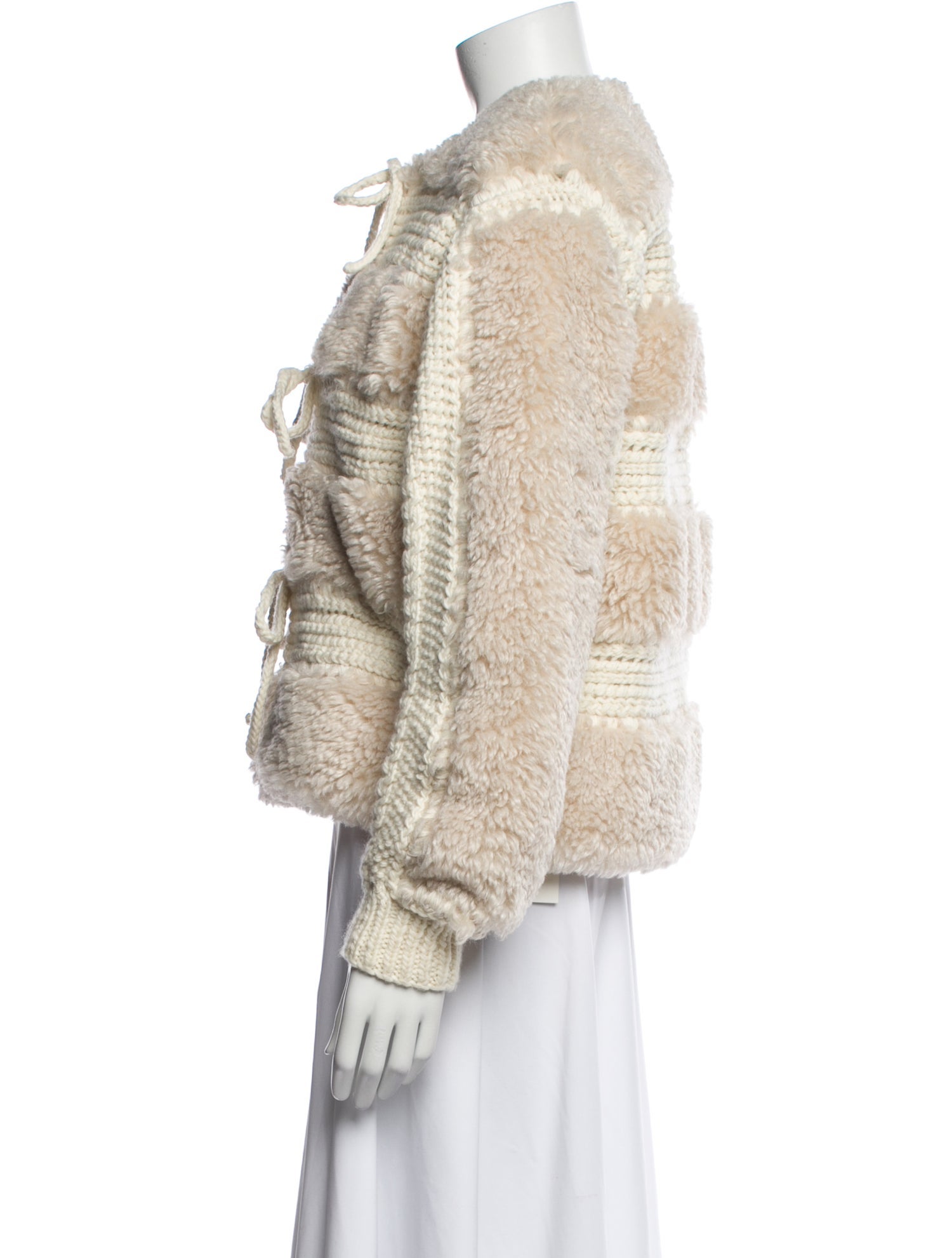 Sea New York Wool Faux Fur Jacket