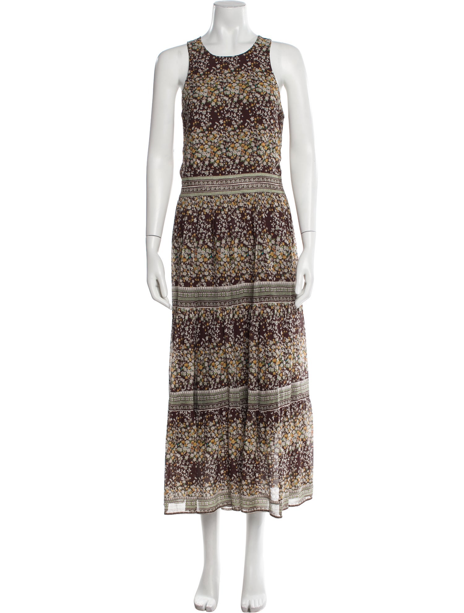 Sea New York Printed Long Dress