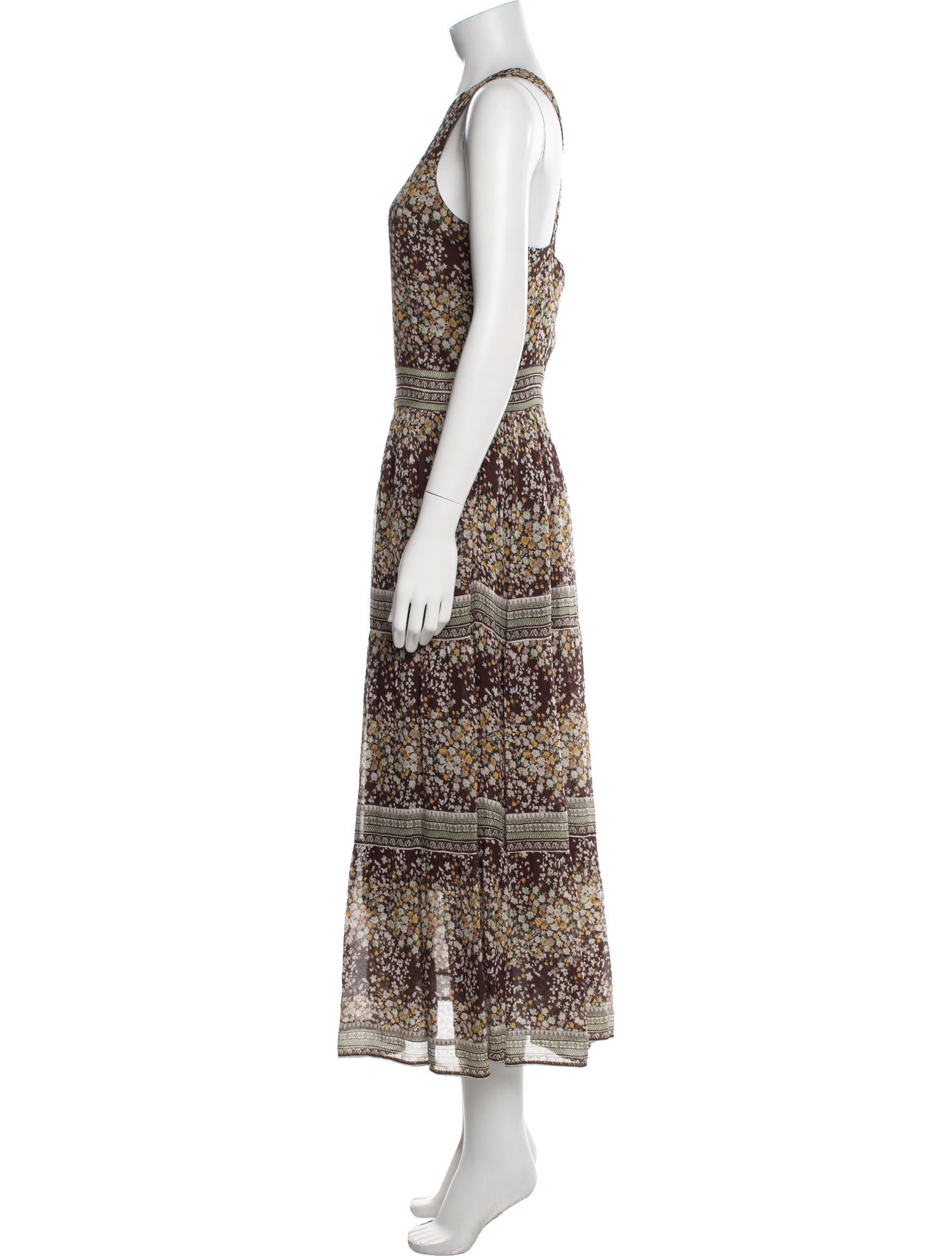Sea New York Printed Long Dress