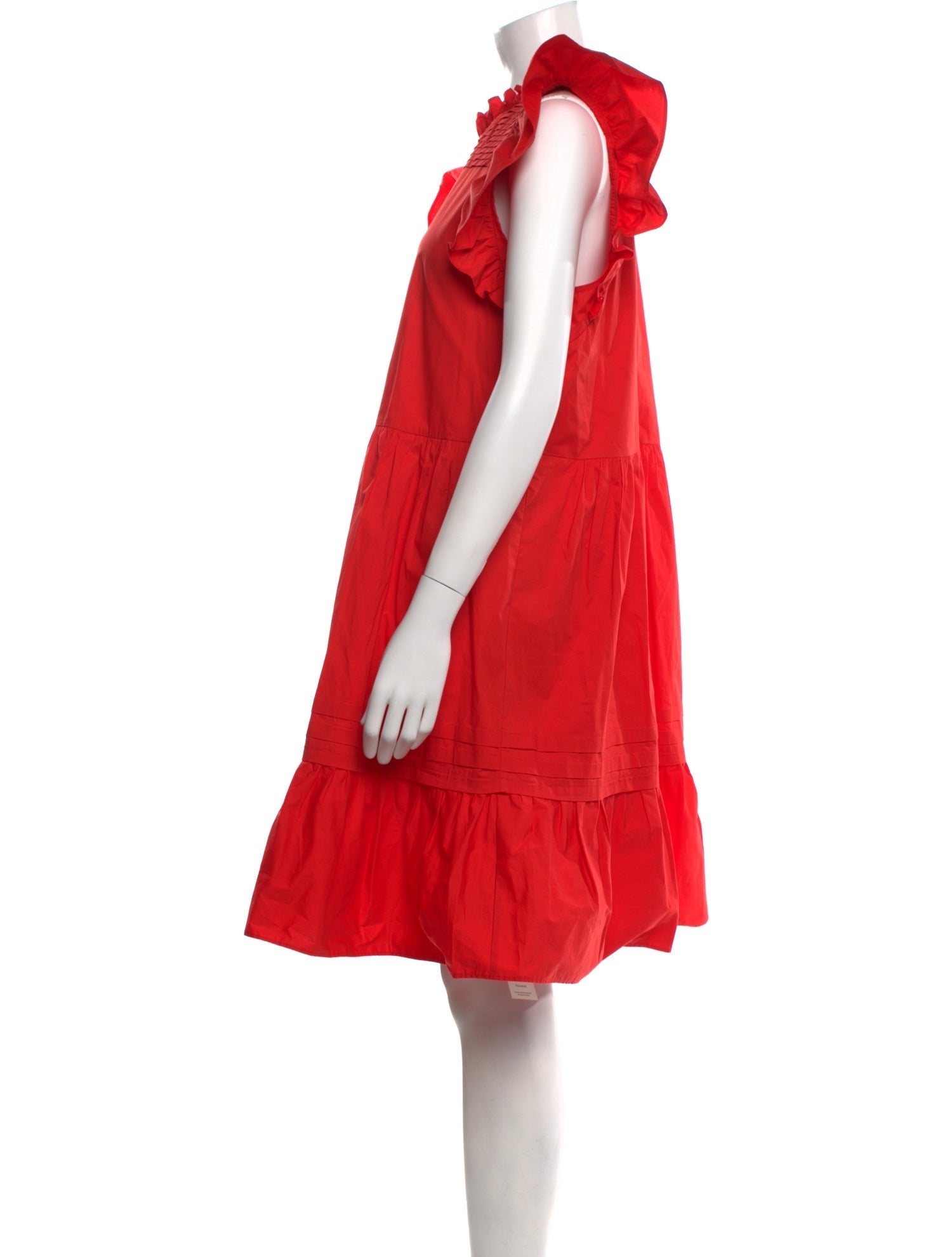 Sea New York Mock Neck Knee-Length Dress