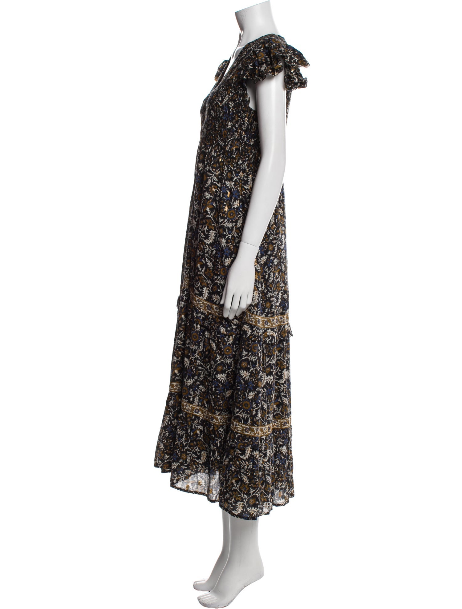 Sea New York Floral Print Long Dress