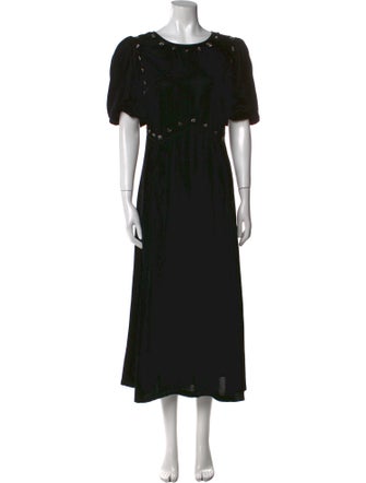 Sea New York Crew Neck Long Dress