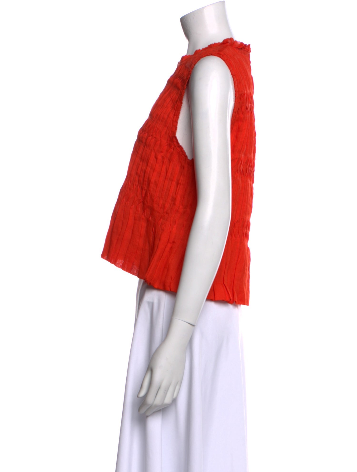 Sea New York Crew Neck Sleeveless Crop Top