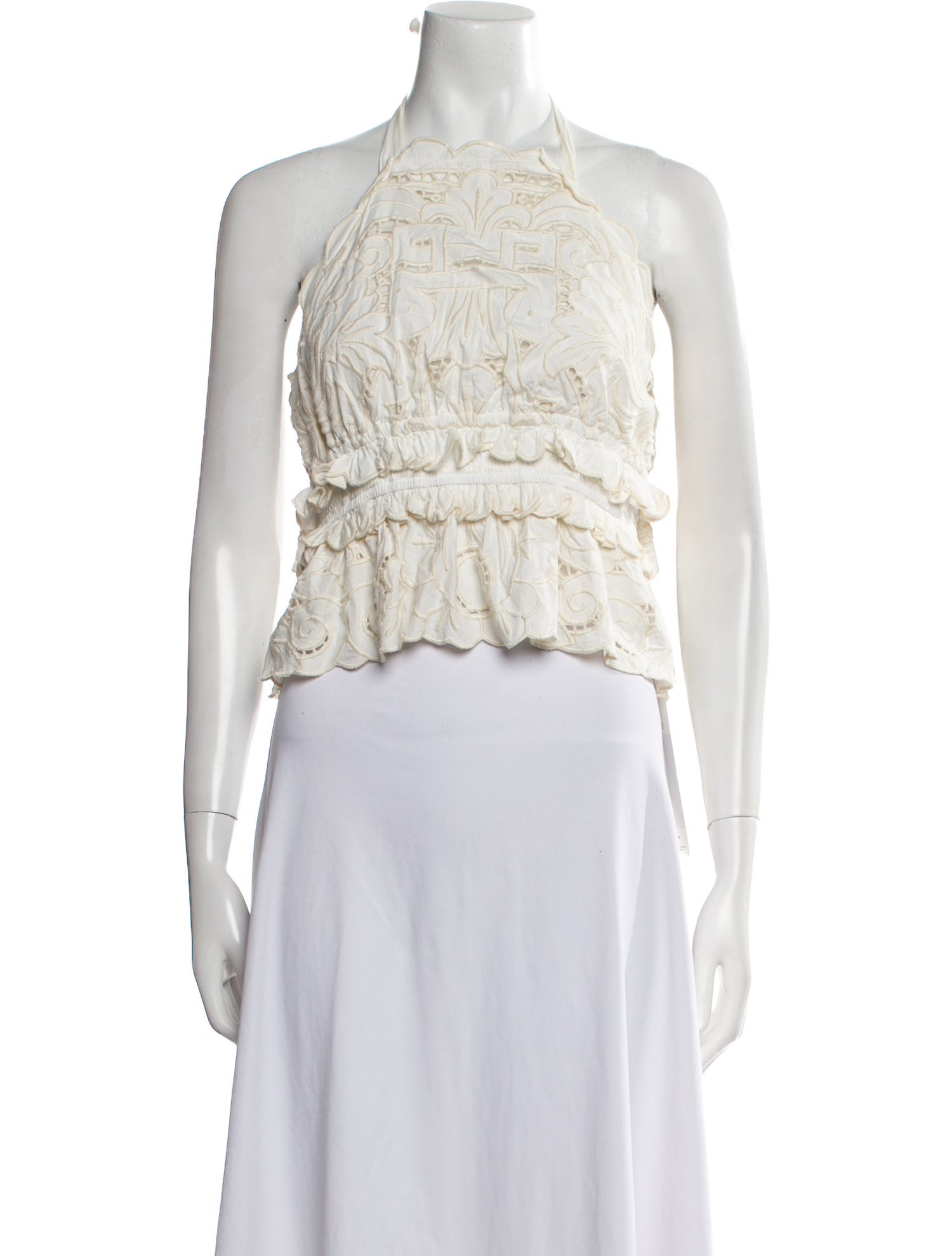 Sea New York Halterneck Sleeveless Crop Top